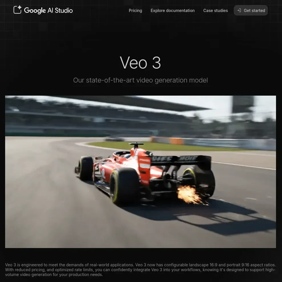 Ilustrasi Konsep AI Veo dari Google