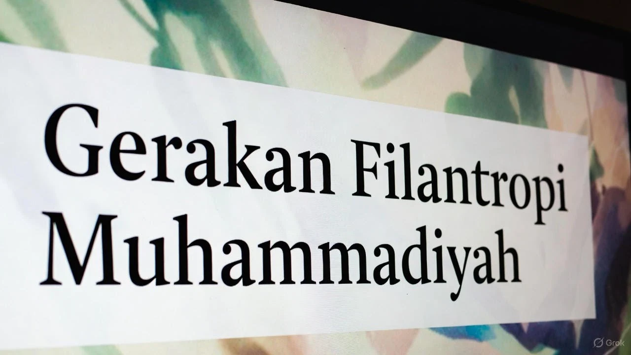 Gerakan Filantropi Muhammadiyah untuk Kemanusiaan