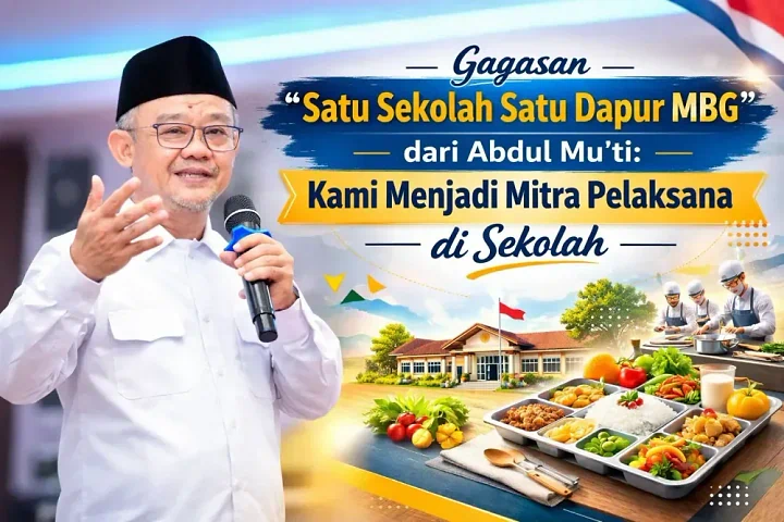 Satu Sekolah Satu Dapur MBG: Gagasan Abdul Mu'ti yang Lebih Sehat dan Berkelanjutan