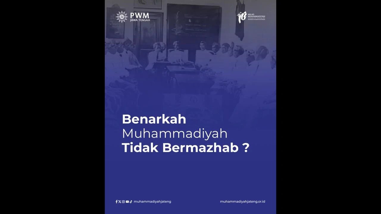 Benarkah Muhammadiyah Tidak Bermazhab? Pahami Posisi Fikih yang Sebenarnya! 🧐