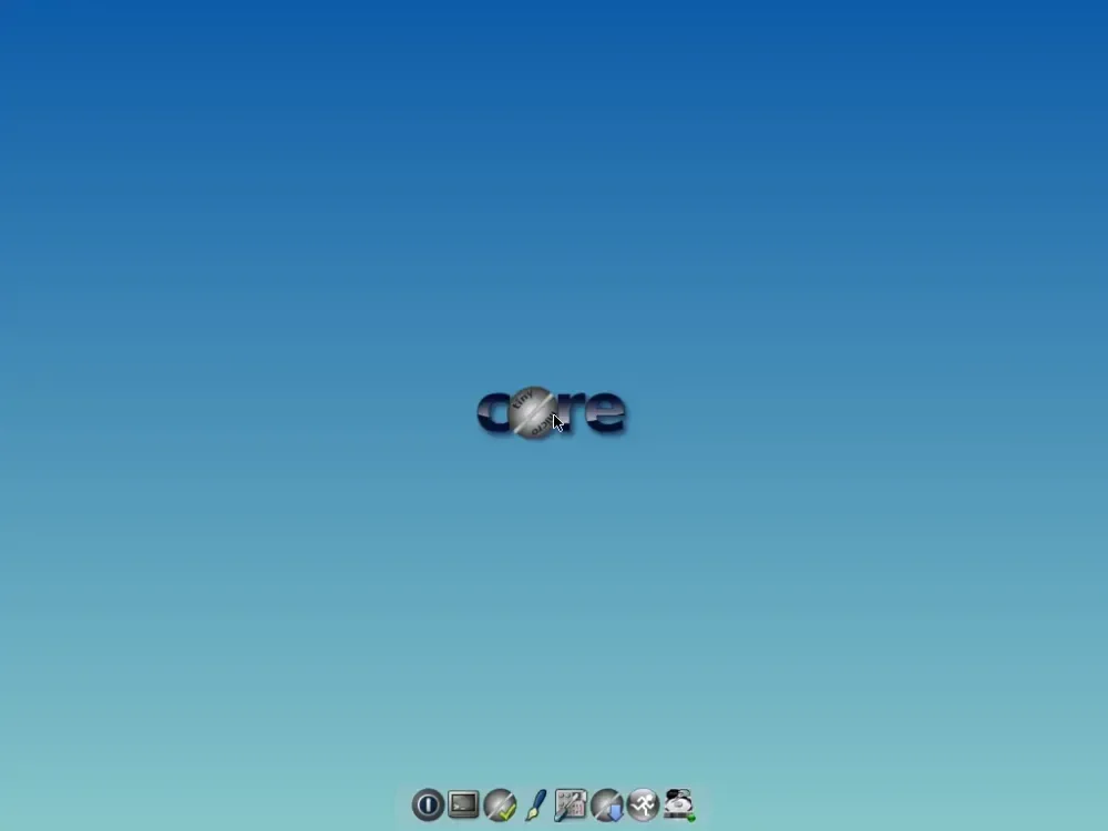 Tiny Core desktop
