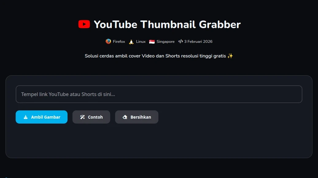Ambil Thumbnail YouTube dan Shorts High Resolution