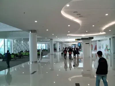 Interior modern Bandara Sepinggan