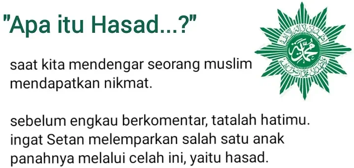 Bahaya Hasad Dengki dalam Islam, menghapus Amal Kebaikan