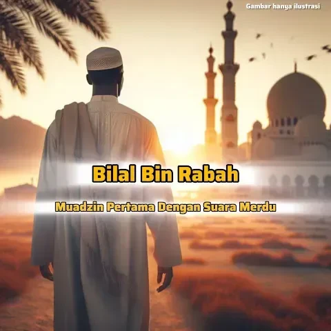 Potret Bilal bin Rabah