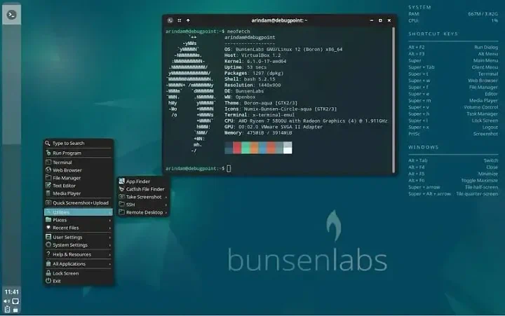 BunsenLabs Boron - Distro Linux Ringan yang Masih Memukau