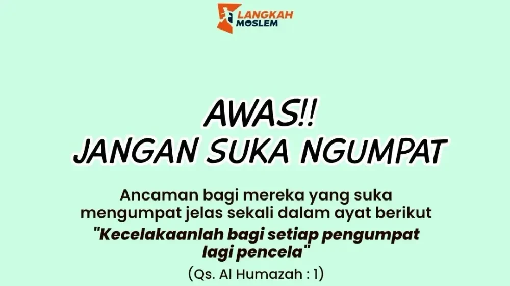 Ilustrasi lisan bagaikan pisau