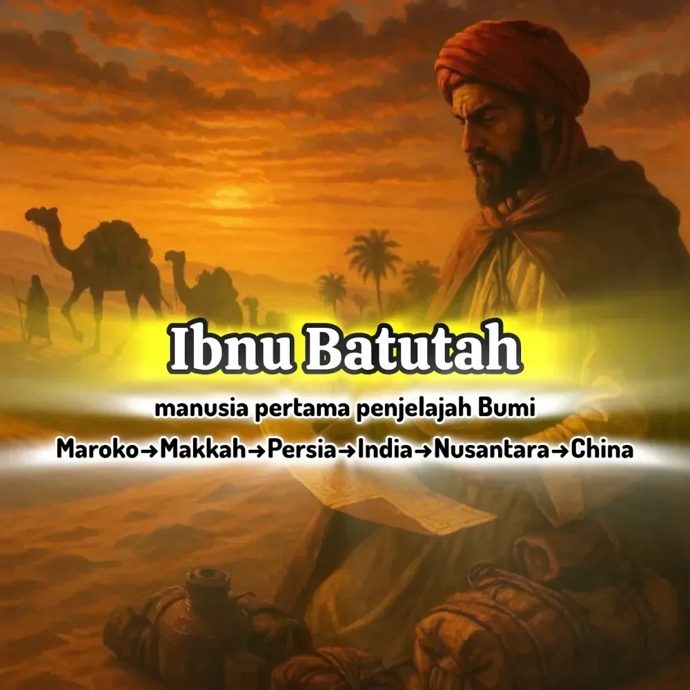 Kisah Ibnu Batutah: Rihlah 29 Tahun Mengelilingi Dunia Islam
