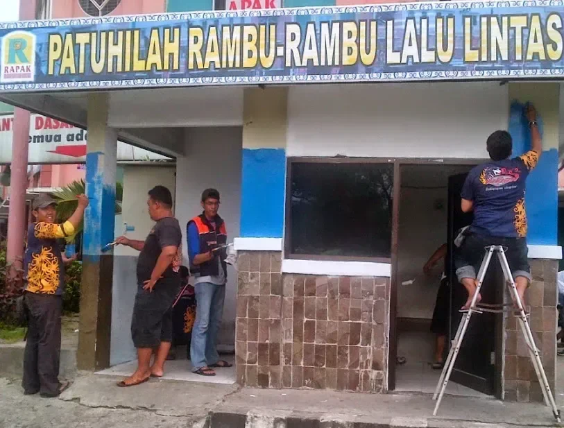 Pos Polantas Simpang Rapak Balikpapan