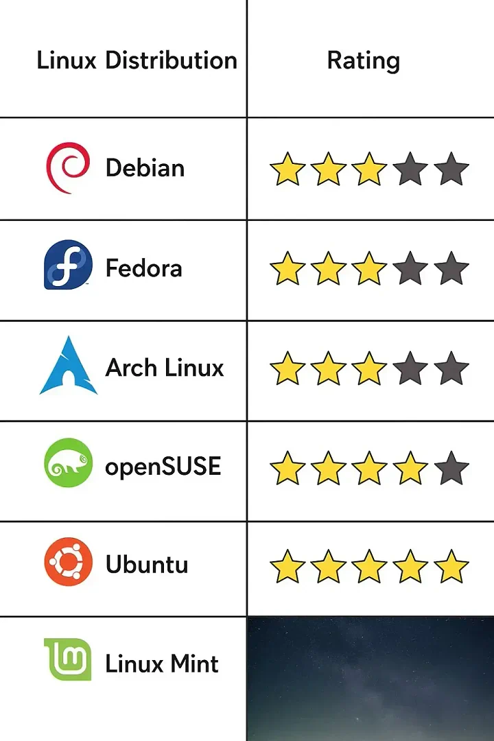 Rating distro Linux: makna, metrik, dan cara memilih bijak