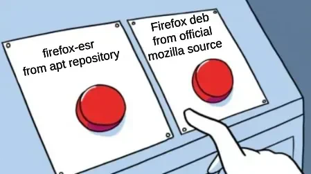 Pilihan Terbaik Memasang Firefox di Debian - ESR vs Flatpak