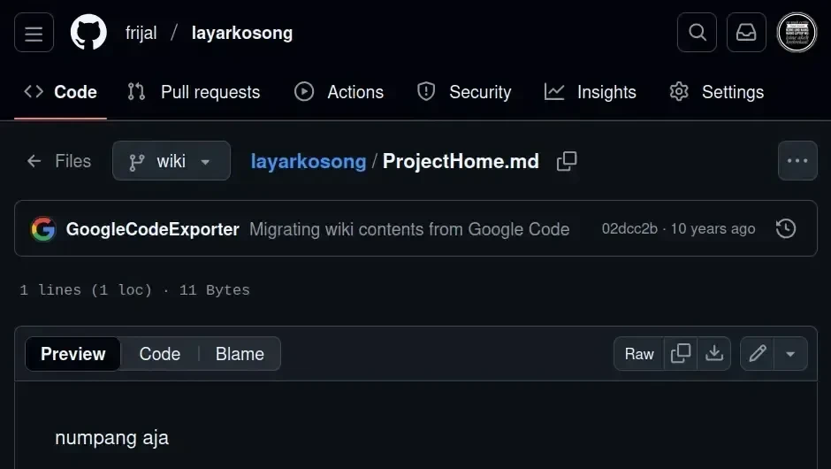 Misteri GoogleCodeExporter: Jejak Migrasi Wiki Google Code