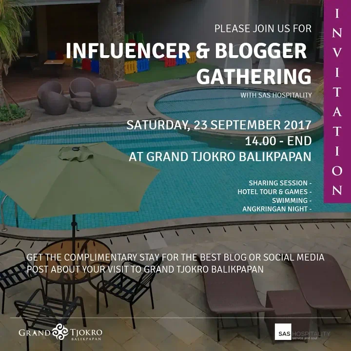 Hotel Tour Grand Tjokro Balikpapan - Kopdar Blogger & Influencer (2017)