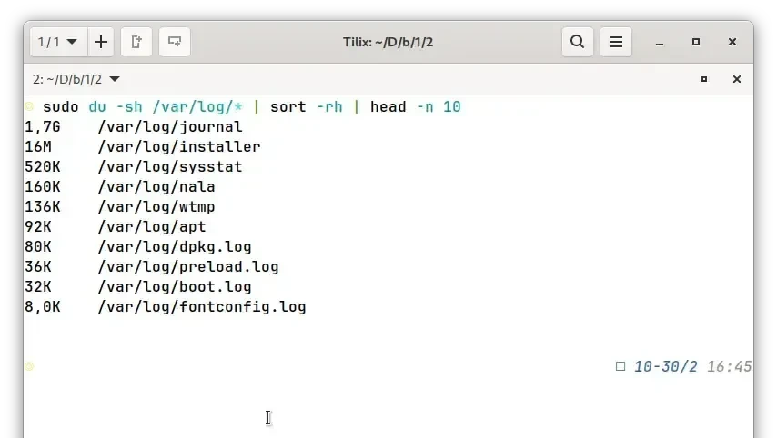 Cara Ampuh Mengecilkan /var/log/ di Debian 13