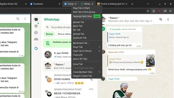 Firefox 146 Akhirnya Punya Fitur Split View: Begini Cara Aktifkannya! 🚀