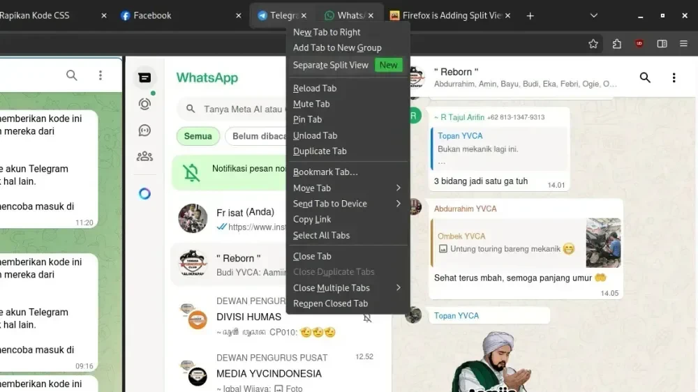 Firefox 146 Akhirnya Punya Fitur Split View: Begini Cara Aktifkannya! 🚀