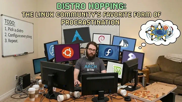 Distro Hopping: Hobi atau Penyakit Prokrastinasi di Komunitas Linux?