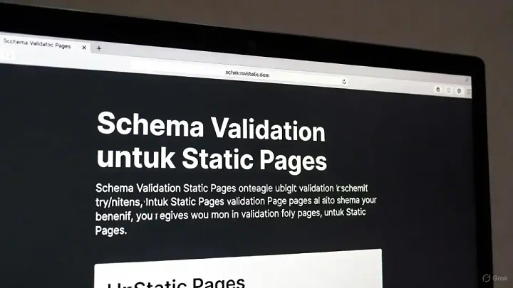 Apakah Schema Validation Penting untuk Static Site?