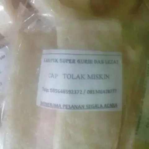 Kerupuk 'Tolak Miskin', Ternyata Beneran Ada!