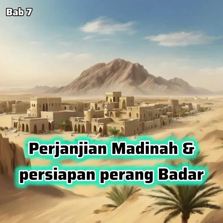 Kisah Perjanjian Madinah & Persiapan Perang Badar