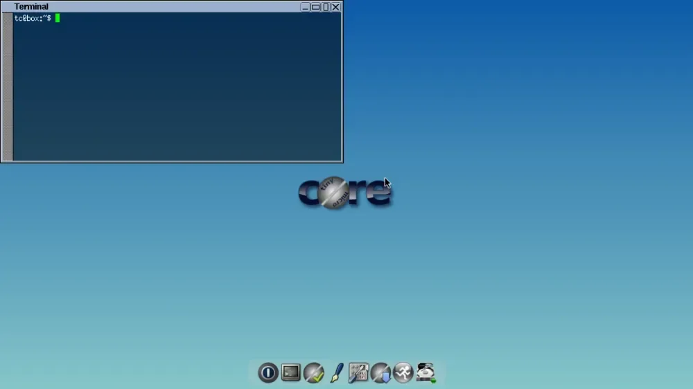 Tiny Core minimal