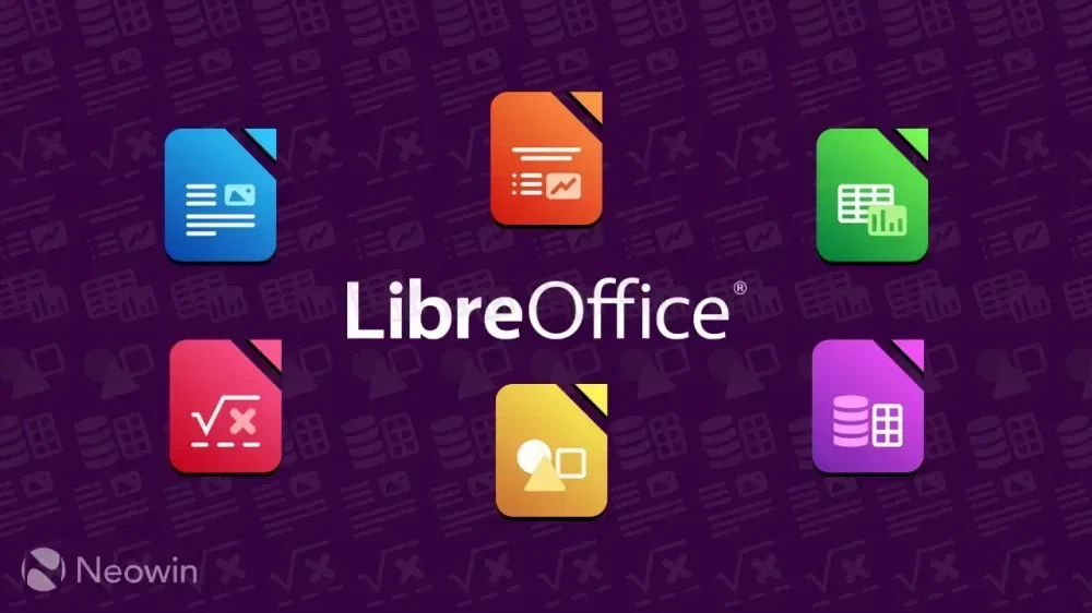 Tangkapan layar berita LibreOffice di Neowin
