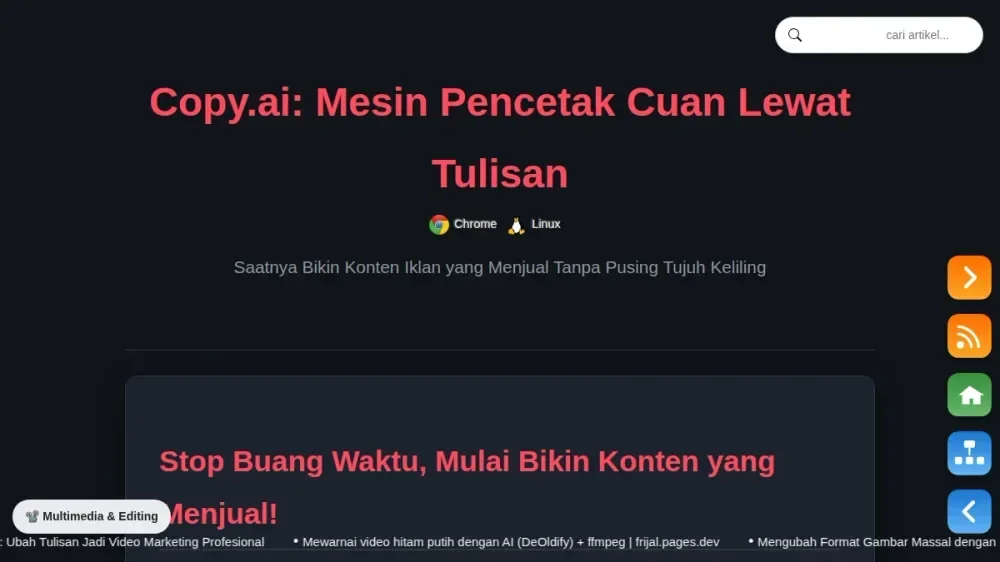 .ai: membuat Konten Iklan yang Menjual dalam Sekejap