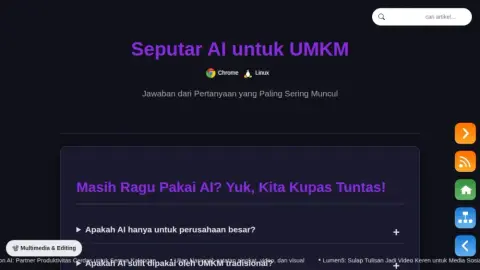 Pertanyaan Umum tentang AI untuk UMKM