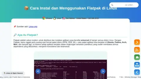 Panduan Flatpak: Satu Aplikasi untuk Semua Distro Linux 📦