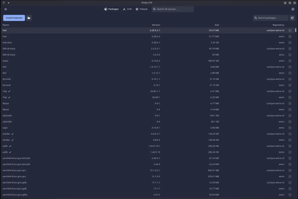 Screenshot Detail Paket Shelly 2