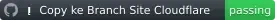 Copy ke Branch Site Cloudflare