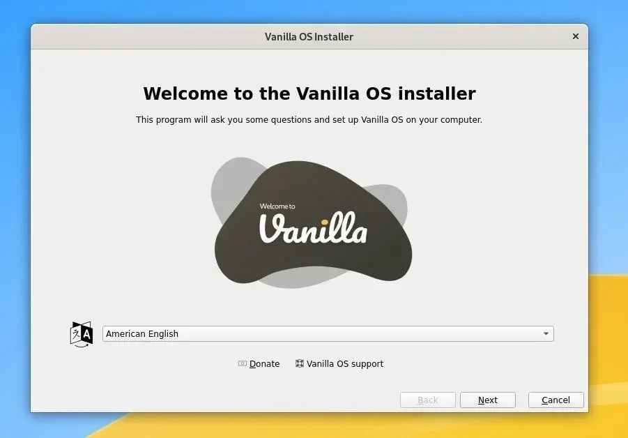 Vanilla OS Software