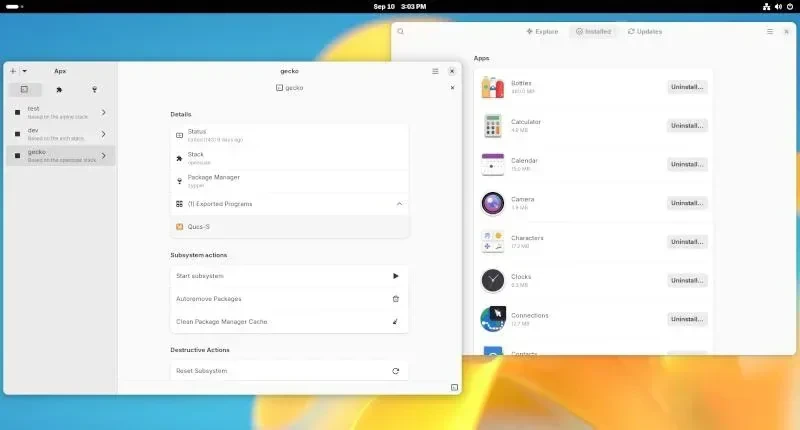 Vanilla OS Control Center