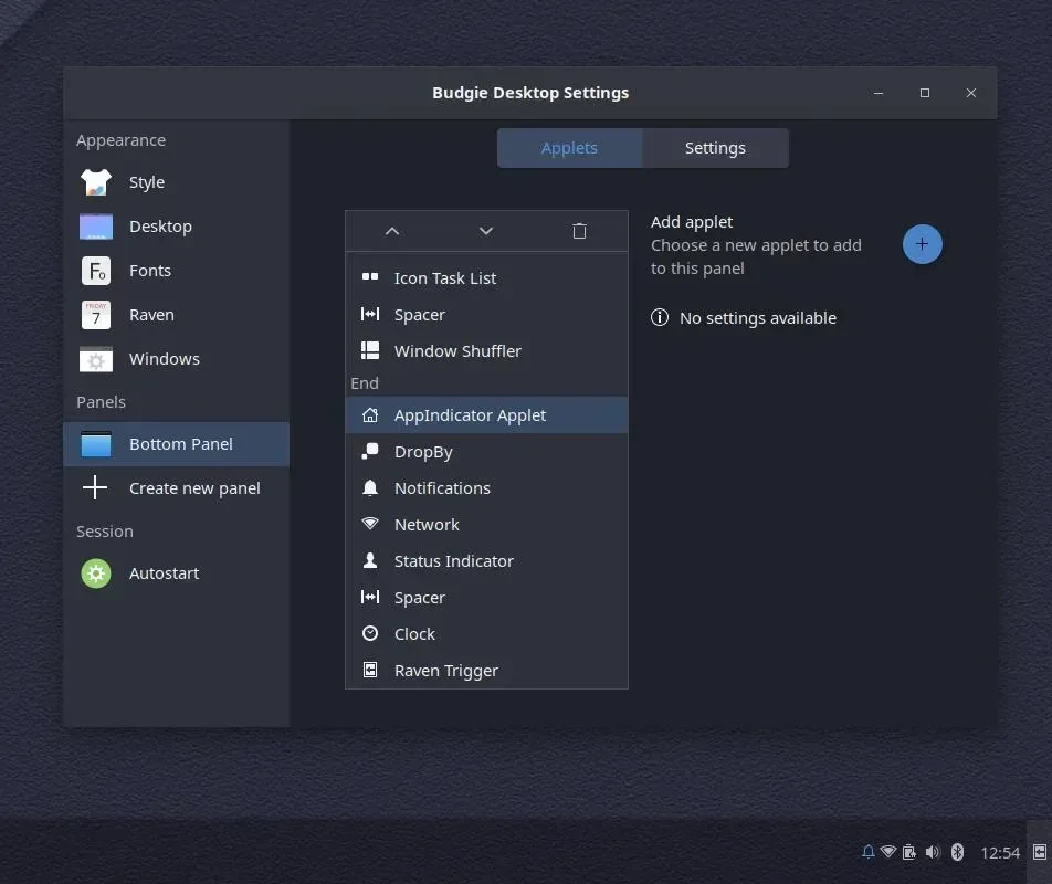 Budgie Customization