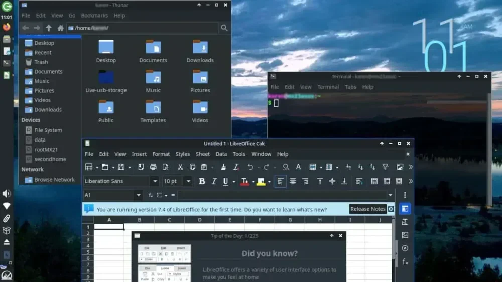 MX Linux Main