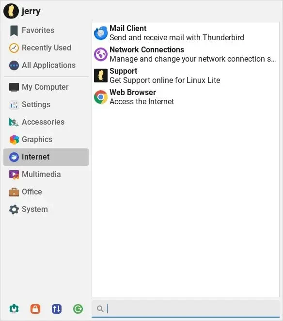 Linux Lite Settings