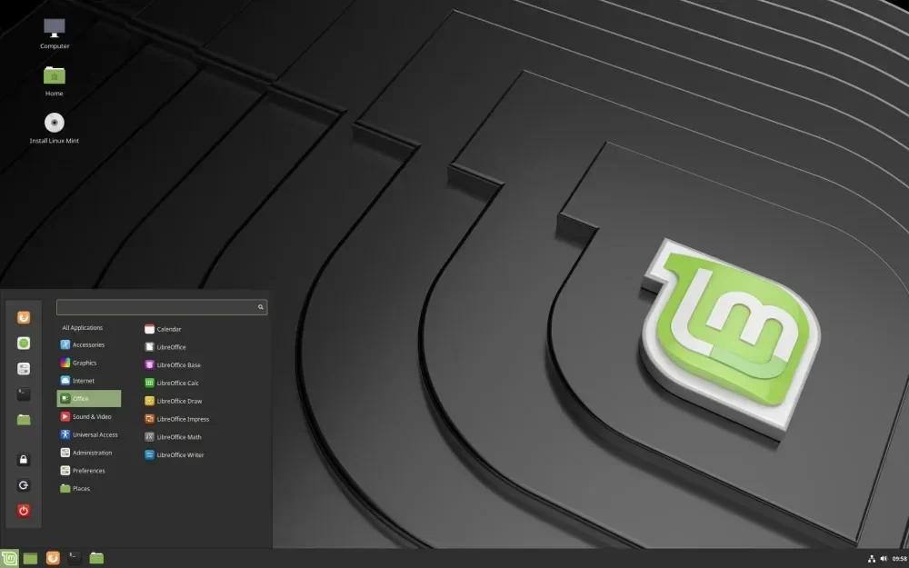 Linux Mint Desktop