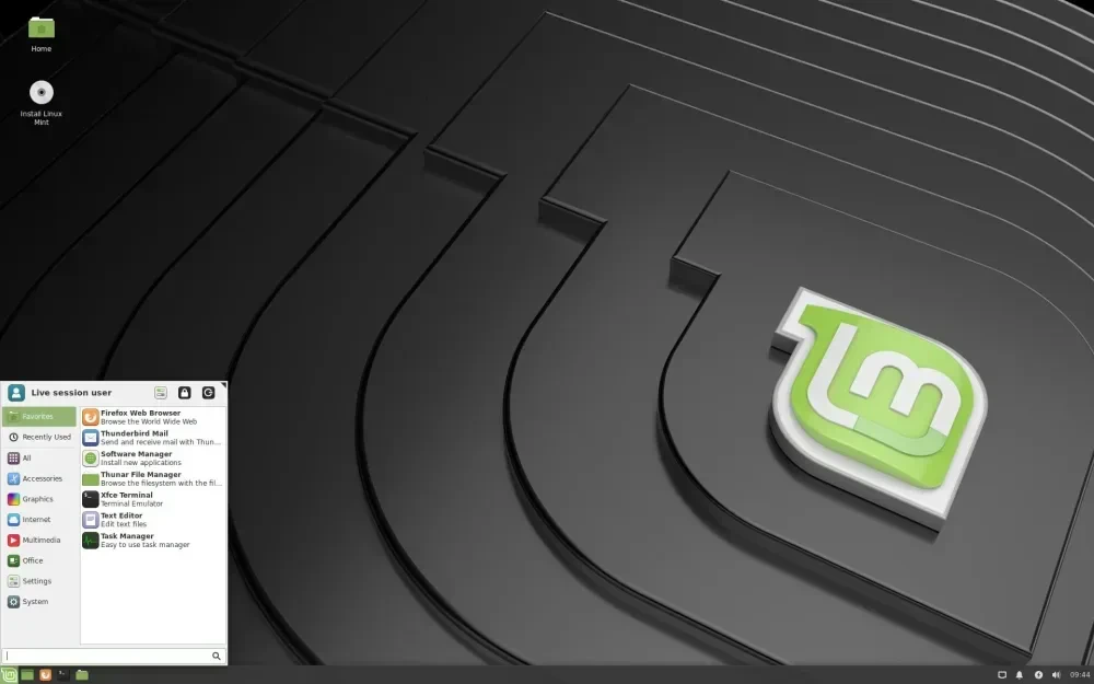 Mint XFCE Main