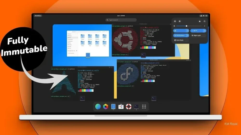 Vanilla OS Immutable