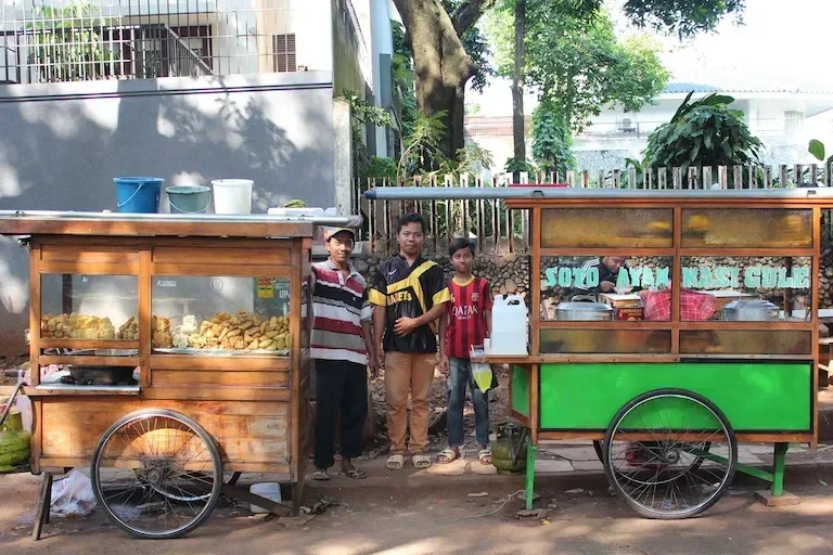 Pedagang Gerobak