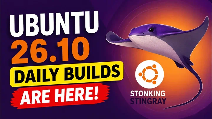 Mencicipi Cuplikan Ubuntu 26.10 Stonking Stingray Lebih Awal