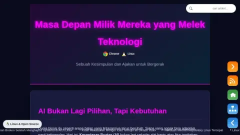 Masa Depan Milik Mereka yang Melek Teknologi