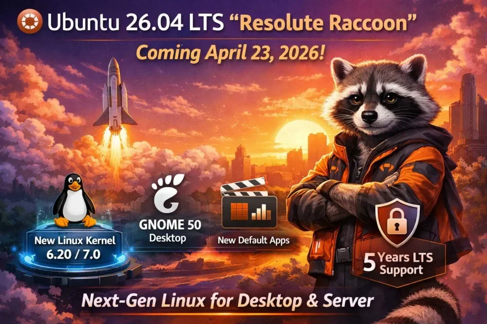 Ubuntu 26.04 LTS tampilan antarmuka GNOME 50 dan fitur unggulan dukungan jangka panjang