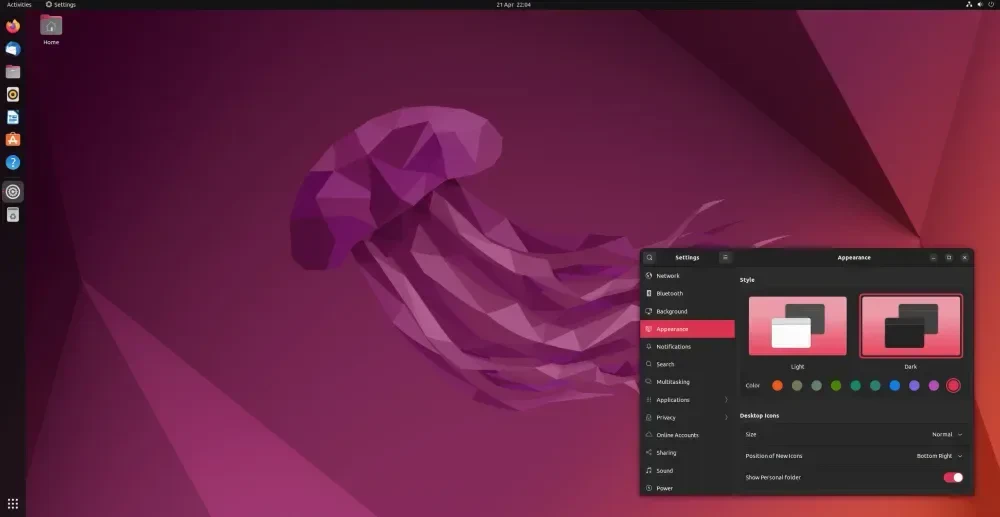 Desktop Ubuntu