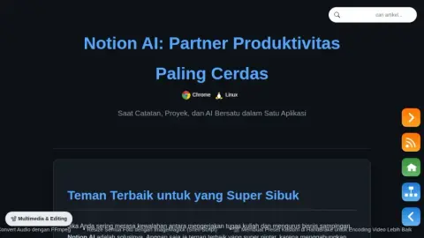 Notion AI: Partner Produktivitas Cerdas untuk Semua Kalangan