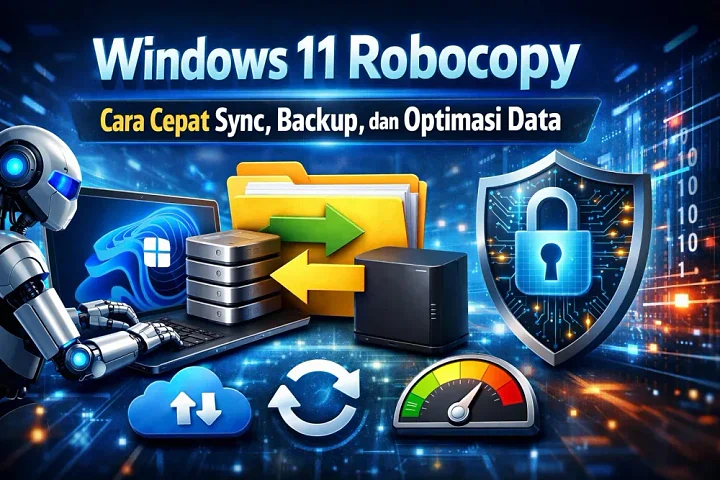 Panduan Lengkap Robocopy Windows 11 untuk Backup Data