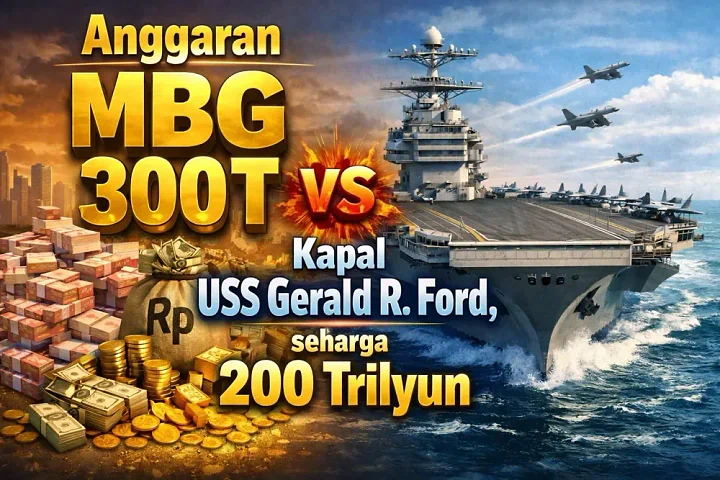 Harga Sebuah Kapal Induk dan Sepiring Makan Anak Sekolah