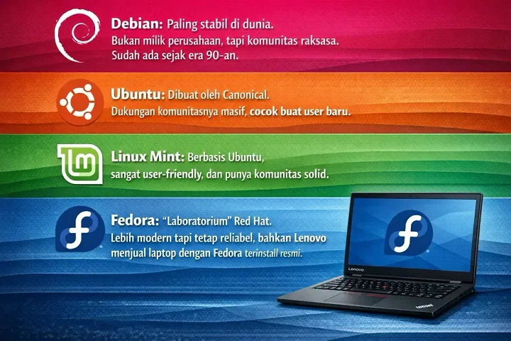 Pilih Distro Linux Stabil - Tips Longevity dan Recovery