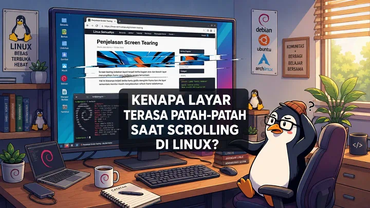 Solusi Layar Patah-Patah Saat Scrolling di OS Linux