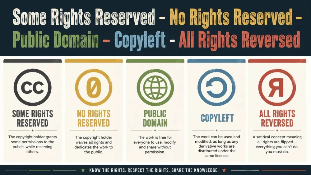 Alternatif Copyleft, All Rights Reversed Dalam Dunia Kreatif Digital